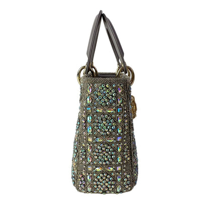 Dior Handbag Lady Small Bag Gray — view 2