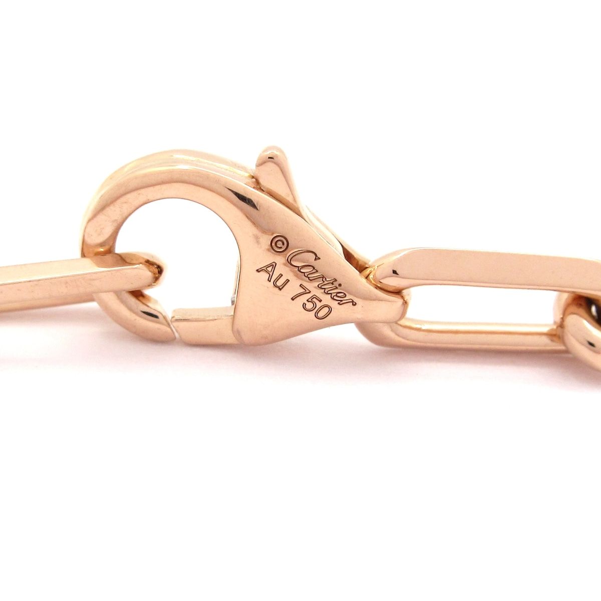 Cartier Necklace Santos de Cartier 18k Pink Gold with Frame Addition 2025.09 — view 5