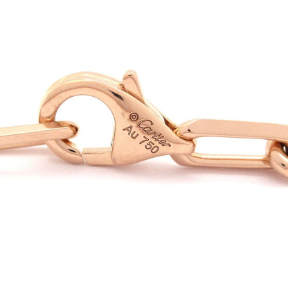 Cartier Necklace Santos de Cartier 18k Pink Gold with Frame Addition 2025.09 — view 5