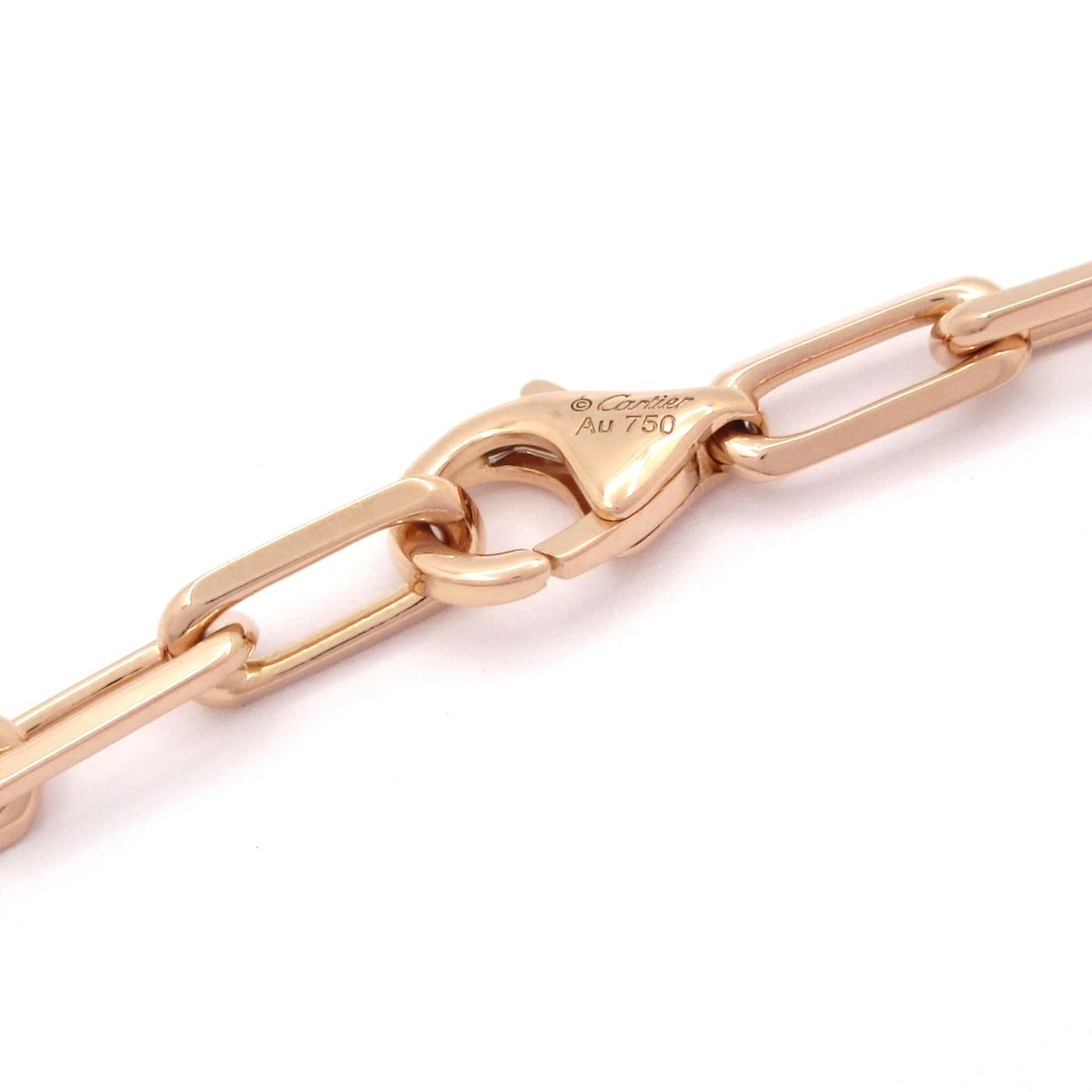 Cartier Necklace Santos de Cartier 18k Pink Gold with Frame Addition 2025.09 — view 4