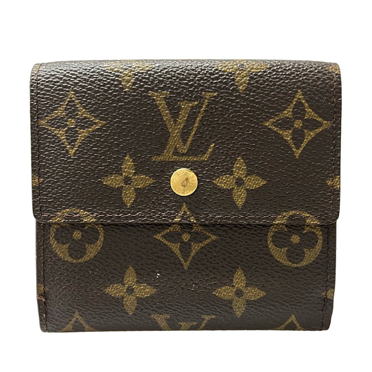 Louis Vuitton Hook Wallet Monogram Porte Monet Billets Cult Cles Leather