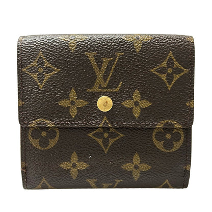 Louis Vuitton Hook Wallet Monogram Porte Monet Billets Cult Cles Leather