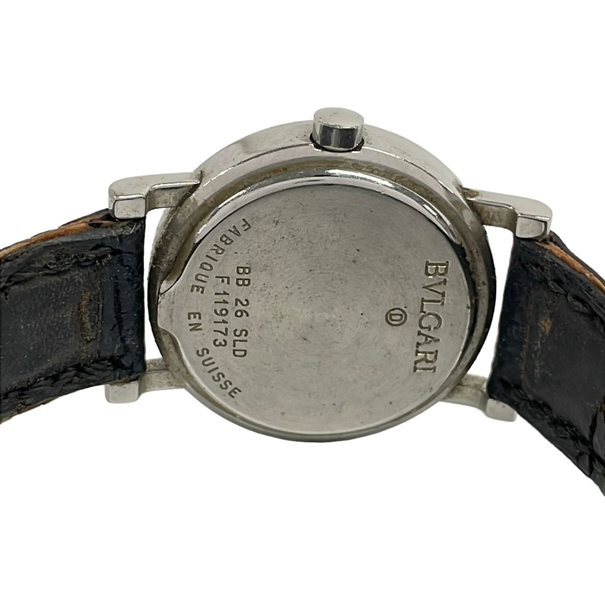 Bvlgari Watch Leather Black — view 4
