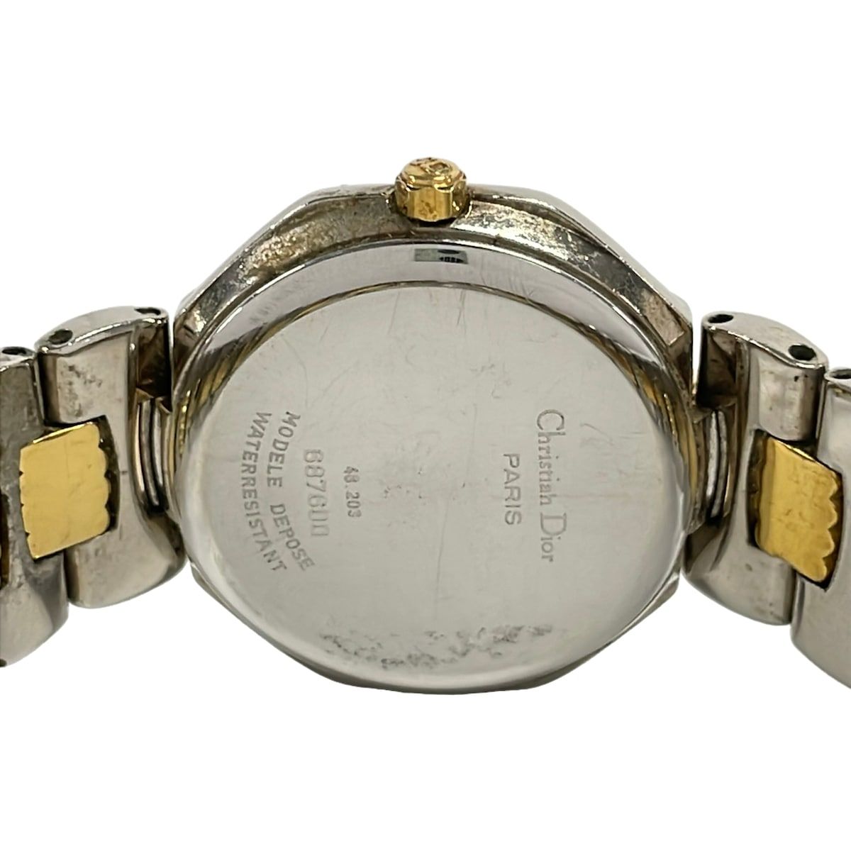 Dior Watch Octagon Date 48.203 Silver — view 4