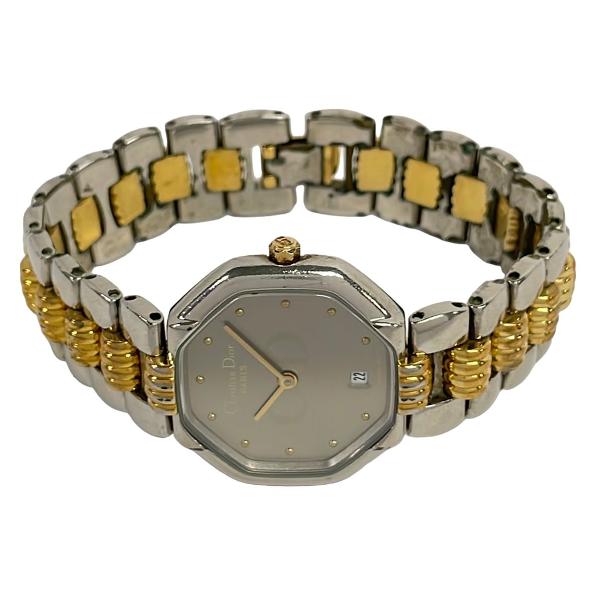 Dior Watch Octagon Date 48.203 Silver — view 2