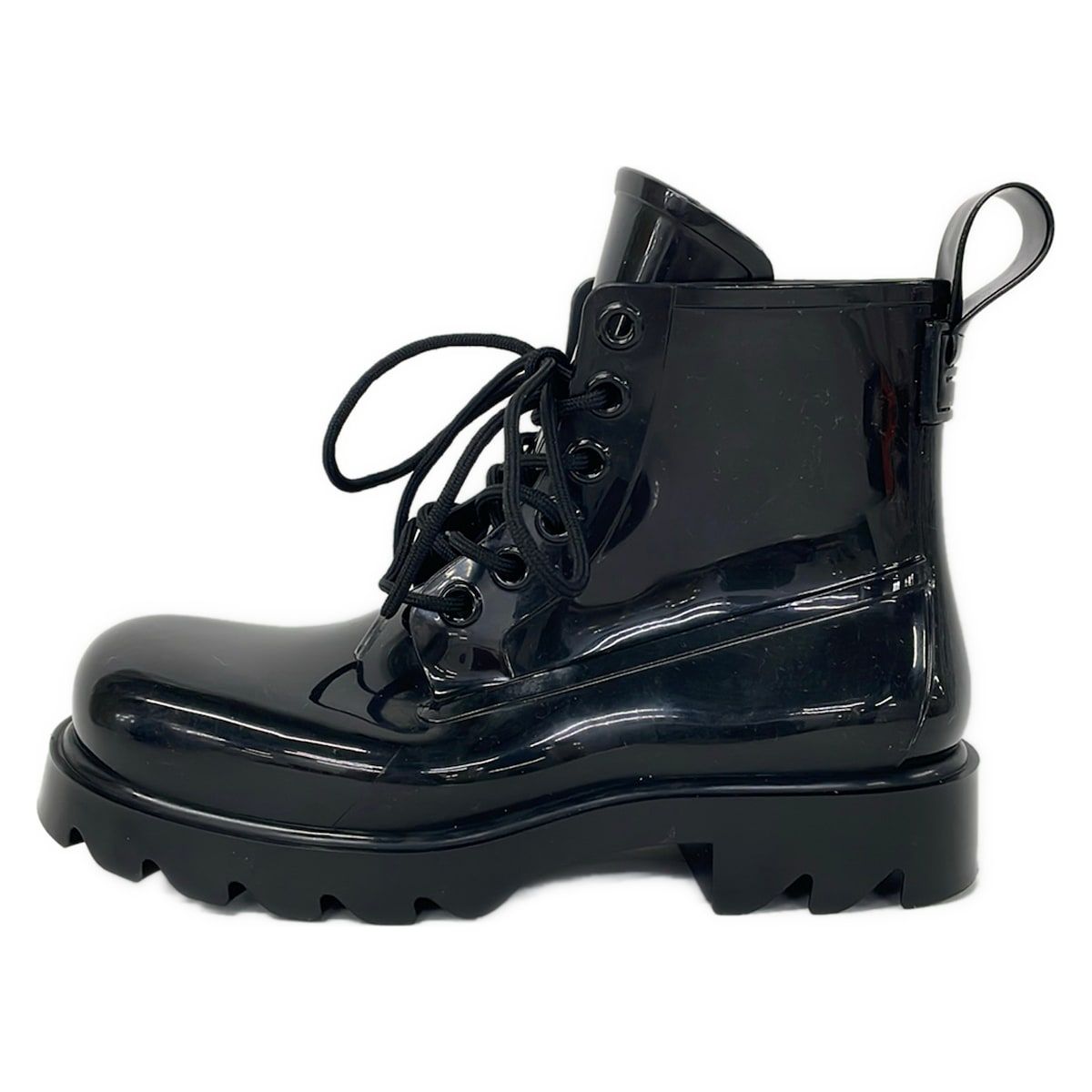 Bottega Veneta Short Boots 37 Stride Ankle Rubber Black
