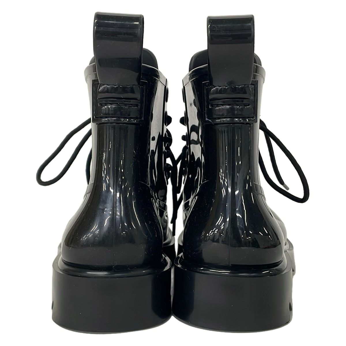 Bottega Veneta Short Boots 37 Stride Ankle Rubber Black — view 3