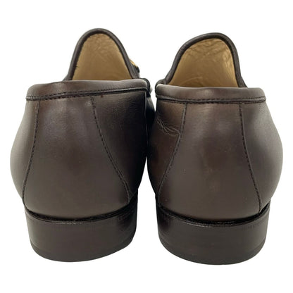 Gucci Loafers 37 C Dark Brown Horsebit Leather — view 3