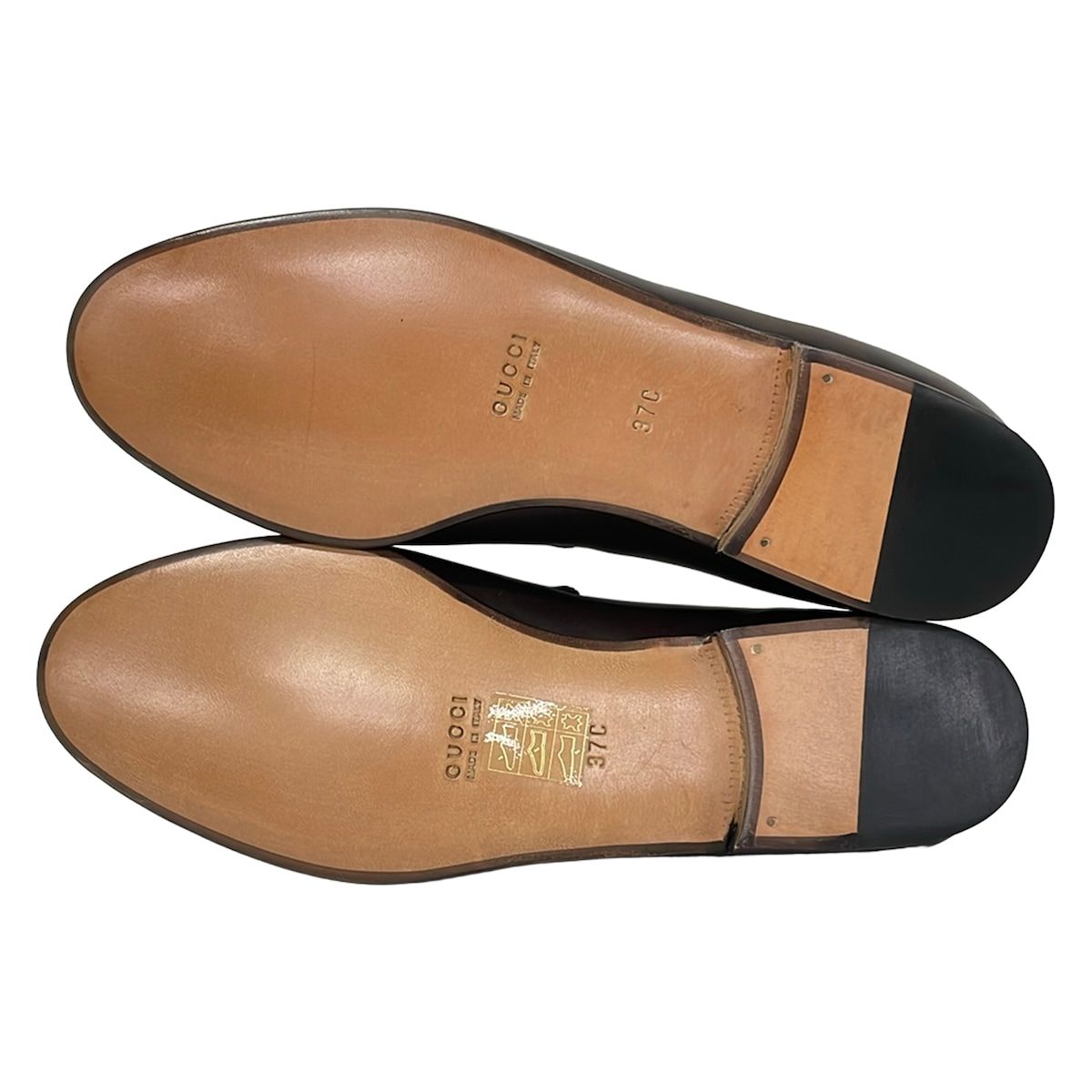 Gucci Loafers 37 C Dark Brown Horsebit Leather — view 4