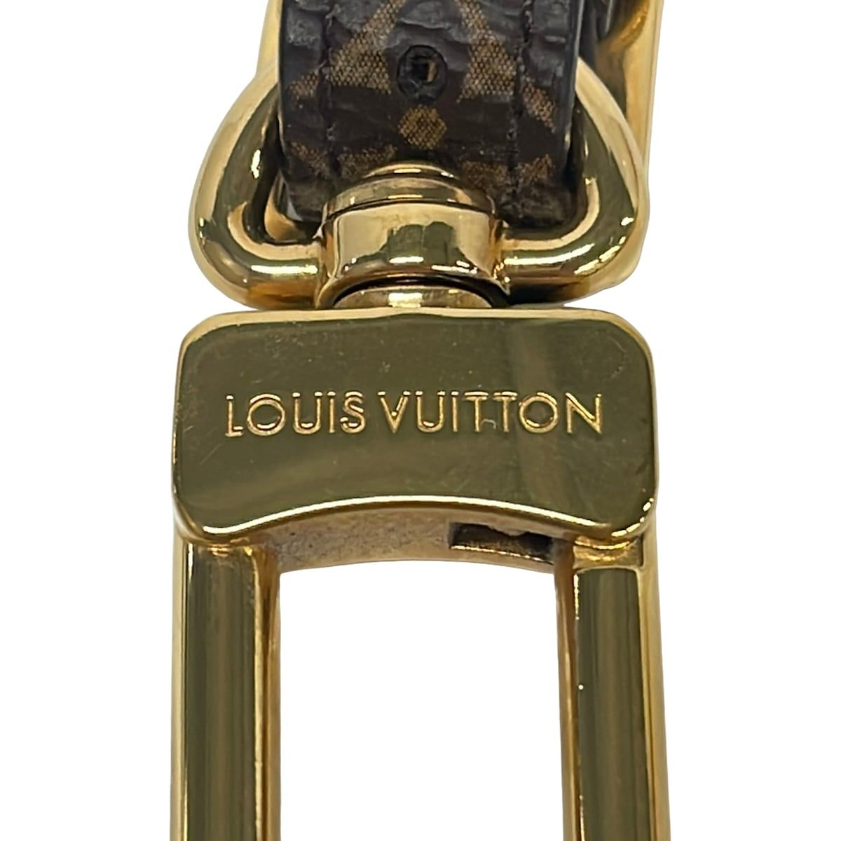 Louis Vuitton LV Fornasetti Porte Cles Tagua Kitetura Monogram White Name — view 3