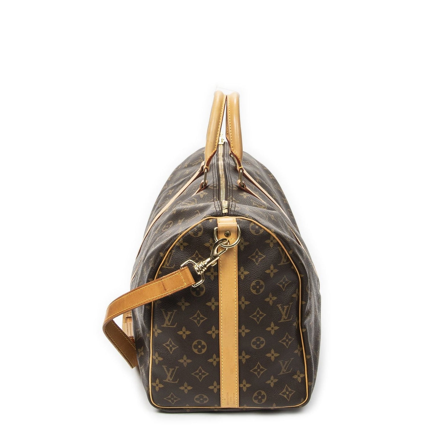 Louis Vuitton Keepall Bandouliere Brown Monogram Canvas — view 4