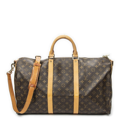 Louis Vuitton Keepall Bandouliere Brown Monogram Canvas