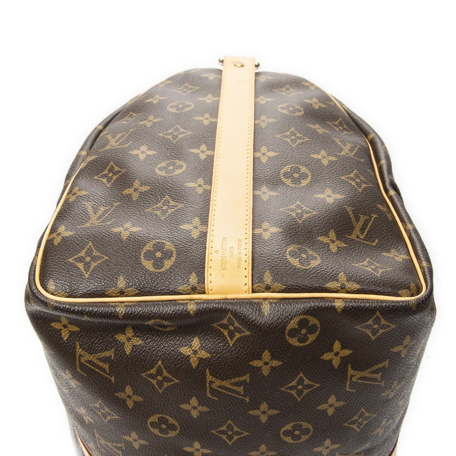 Louis Vuitton Keepall Bandouliere Brown Monogram Canvas — view 8