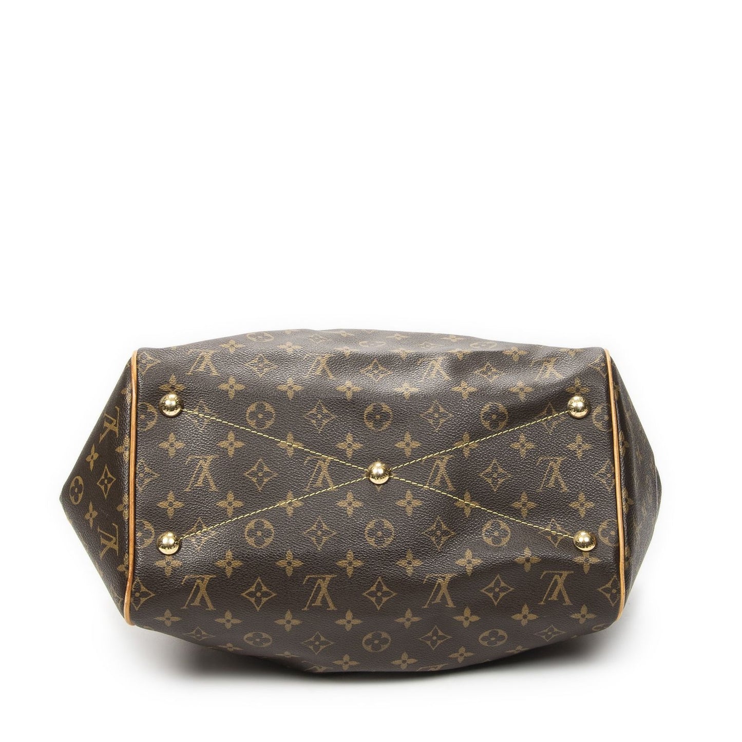 Louis Vuitton Tivoli Brown Monogram Canvas Messenger — view 6