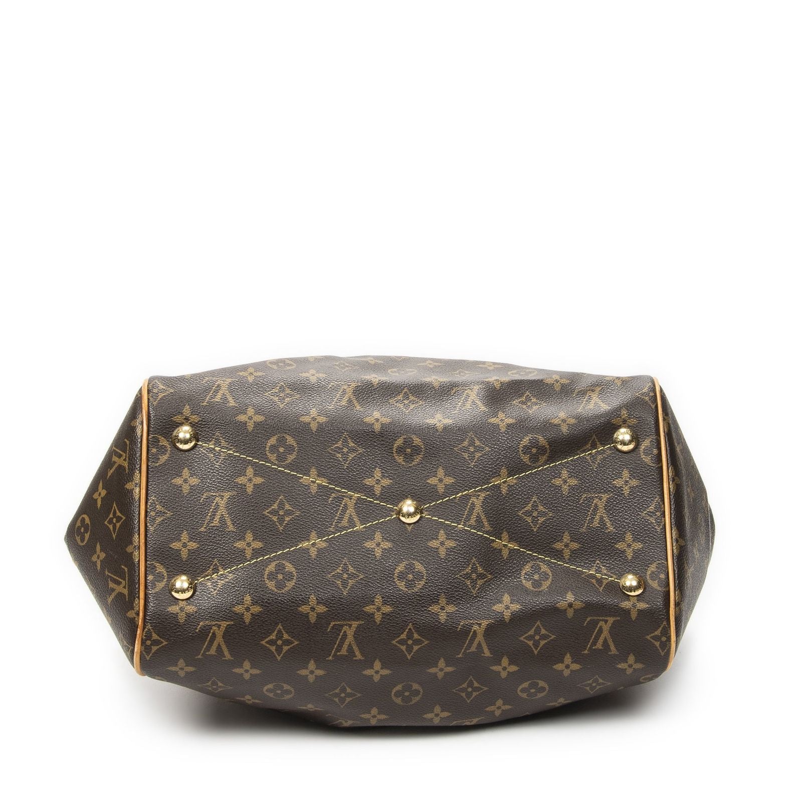 Louis Vuitton Tivoli Brown Monogram Canvas Messenger — view 6
