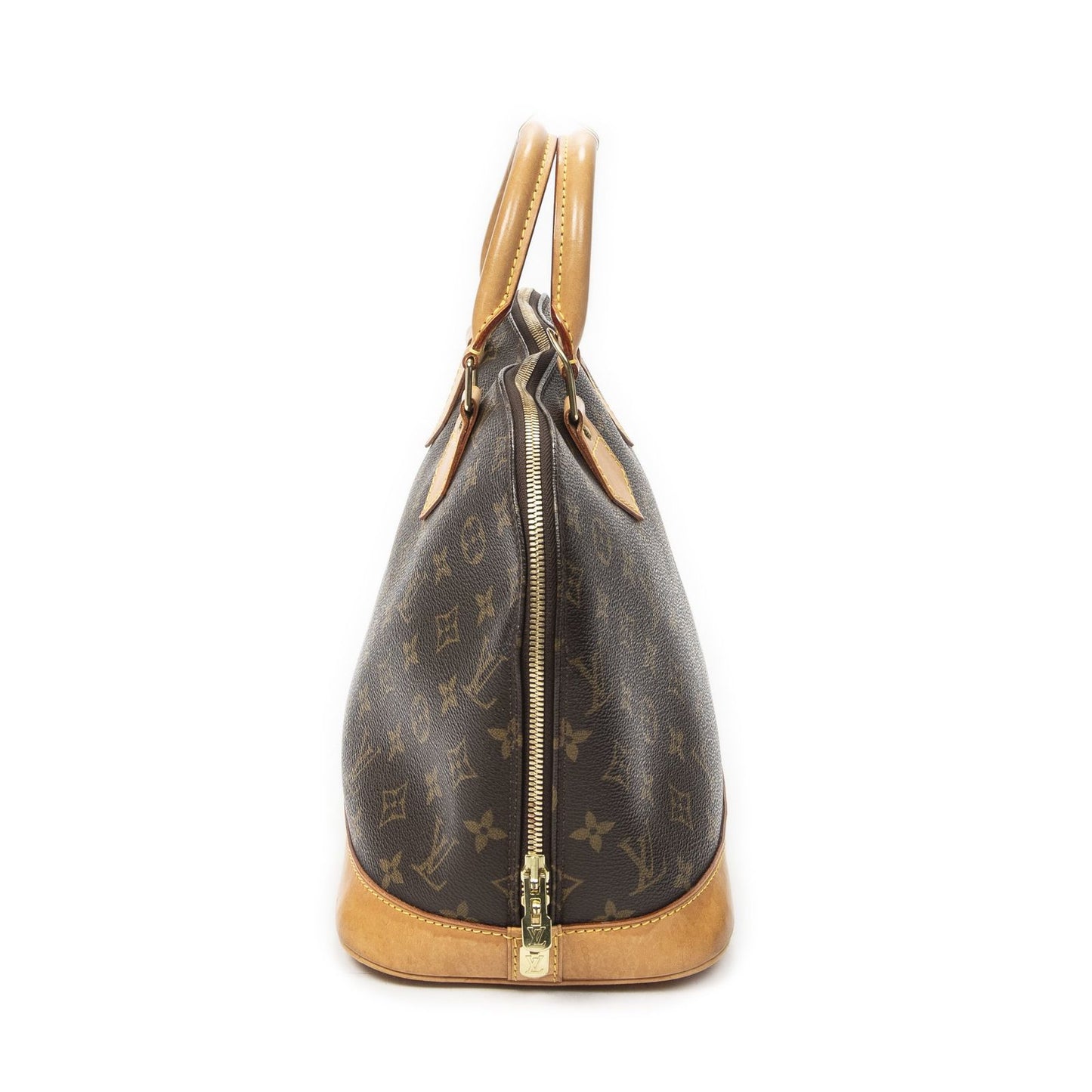 Louis Vuitton Alma Brown Monogram Canvas Handbag — view 4