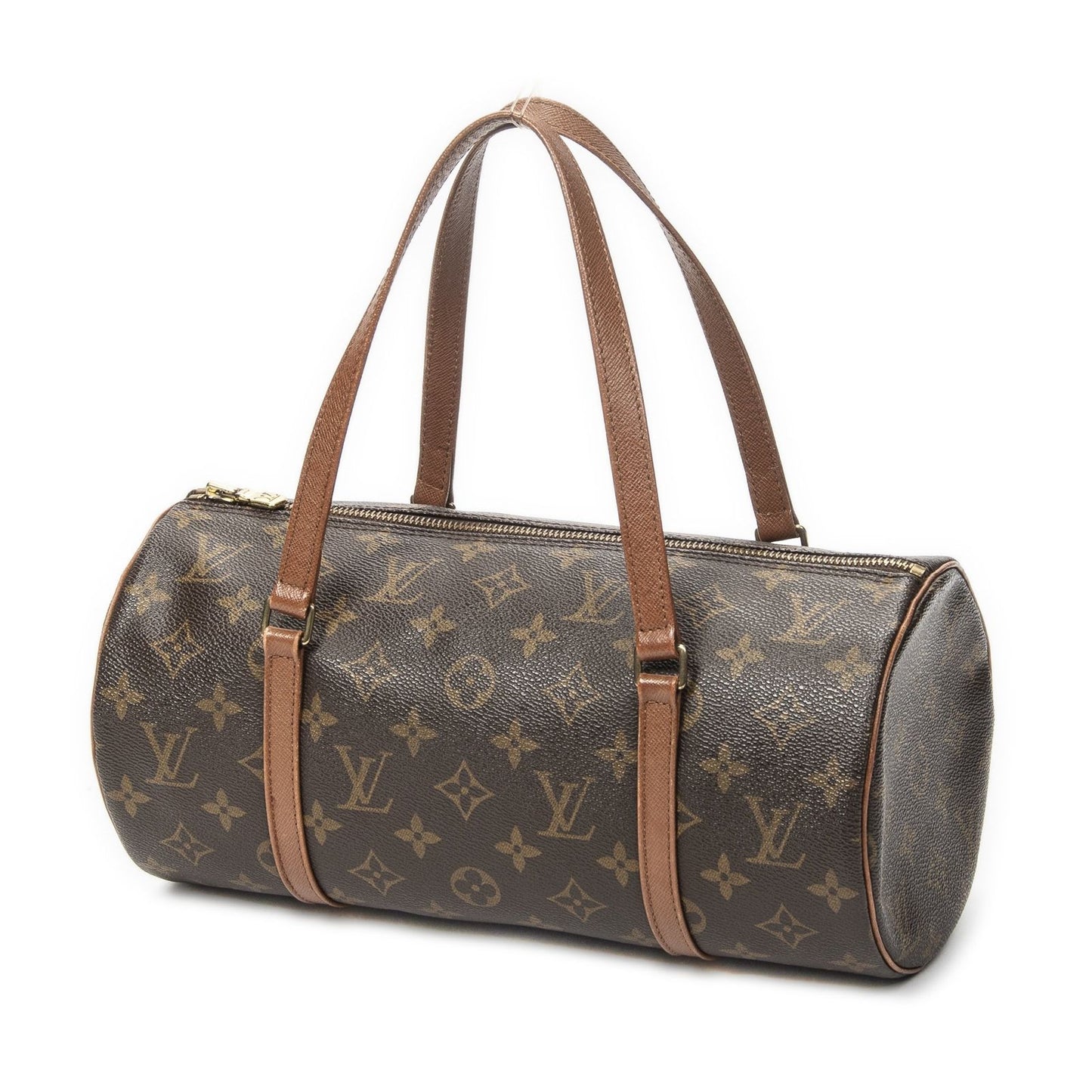 Louis Vuitton Papillon Brown Monogram Canvas Handbag — view 2