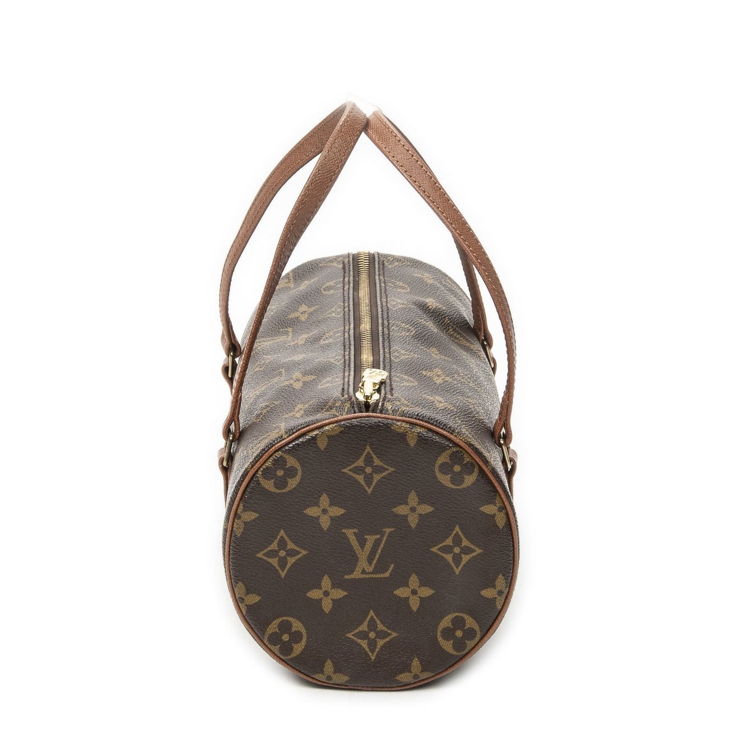 Louis Vuitton Papillon Brown Monogram Canvas Handbag — view 4