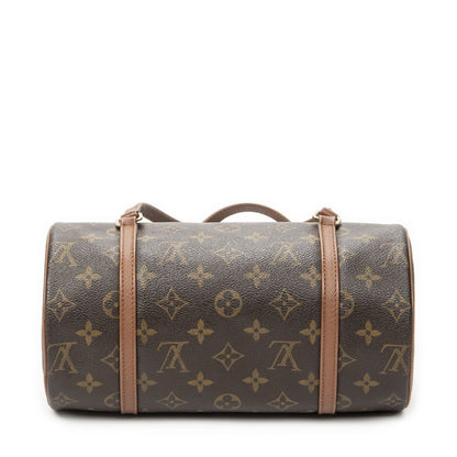 Louis Vuitton Papillon Brown Monogram Canvas Handbag — view 6