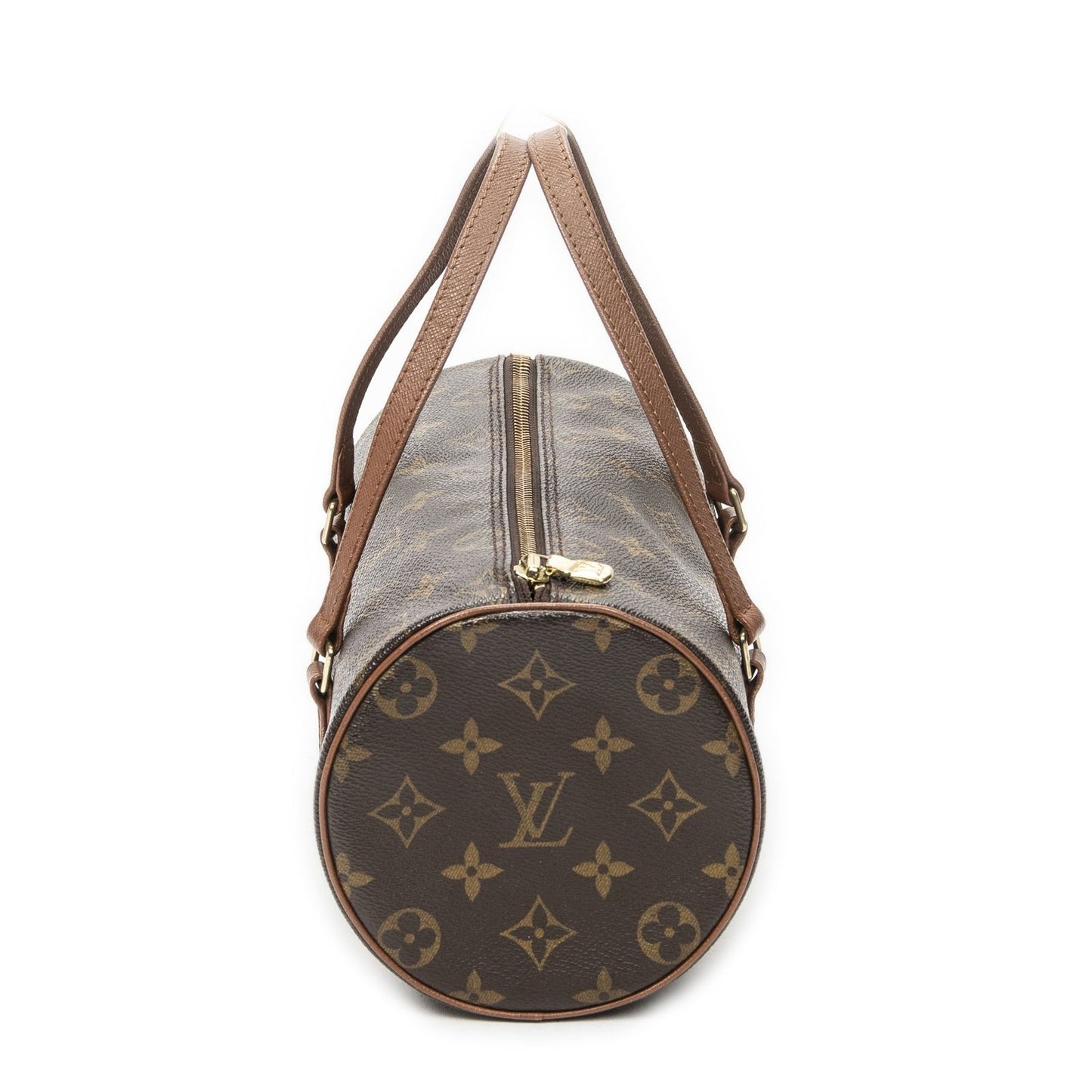 Louis Vuitton Papillon Brown Monogram Canvas Handbag — view 4