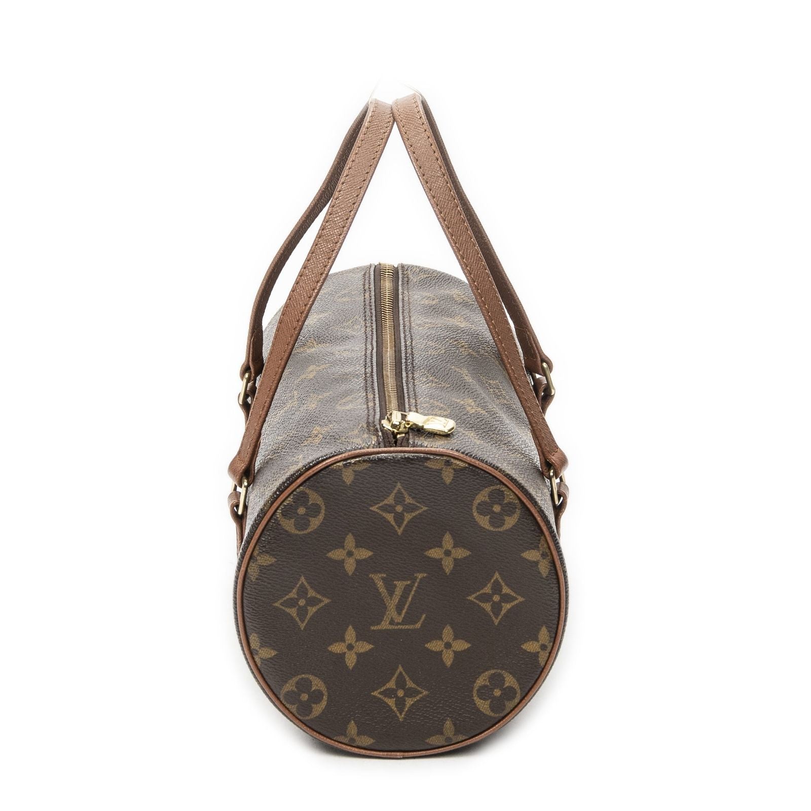 Louis Vuitton Papillon Brown Monogram Canvas Handbag — view 4