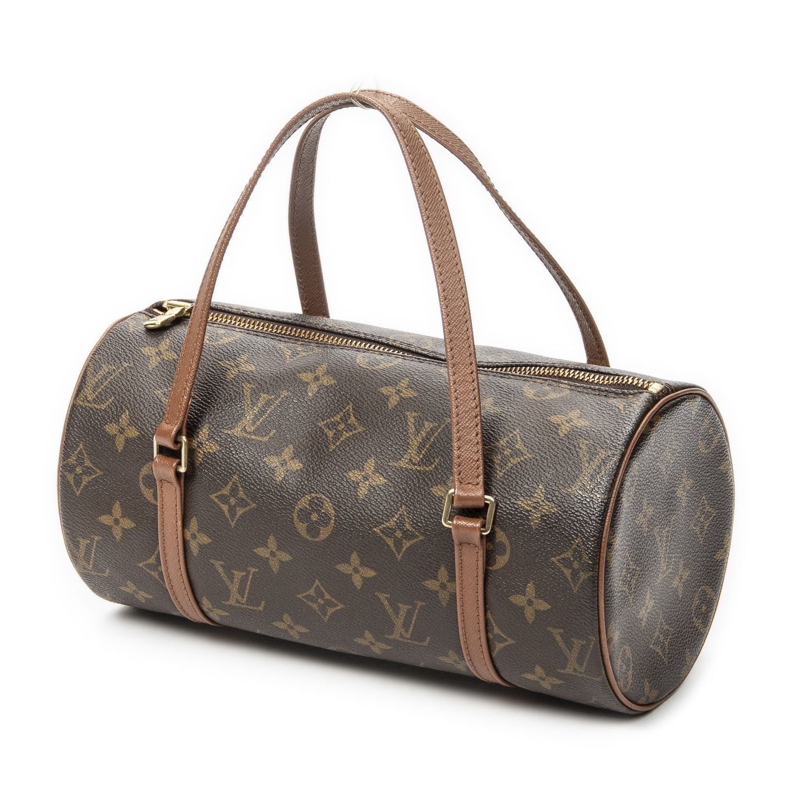 Louis Vuitton Papillon Brown Monogram Canvas Handbag — view 2
