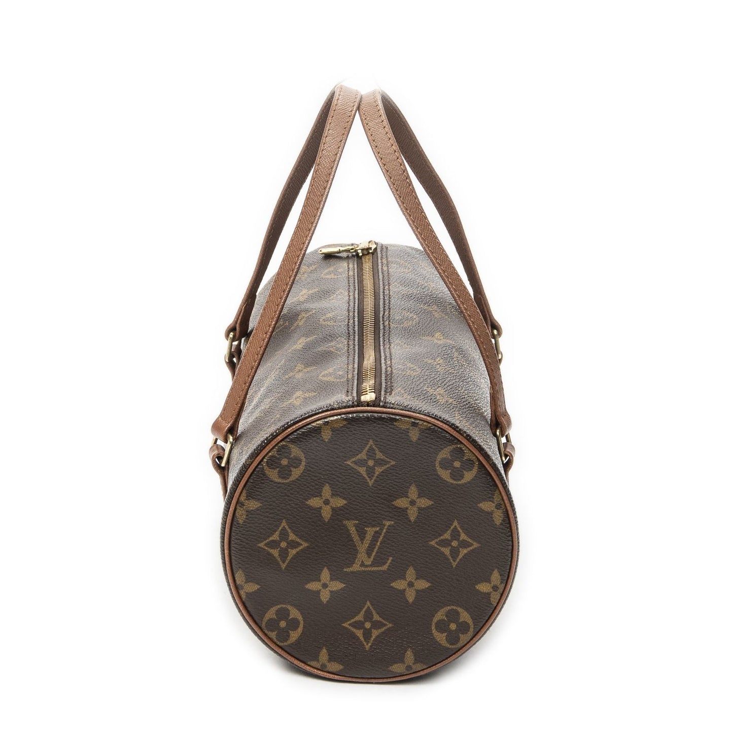 Louis Vuitton Papillon Brown Monogram Canvas Handbag — view 3