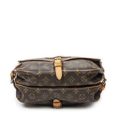 Louis Vuitton Saumur Brown Monogram Canvas — view 6