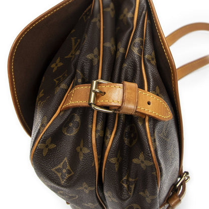Louis Vuitton Saumur Brown Monogram Canvas — view 7