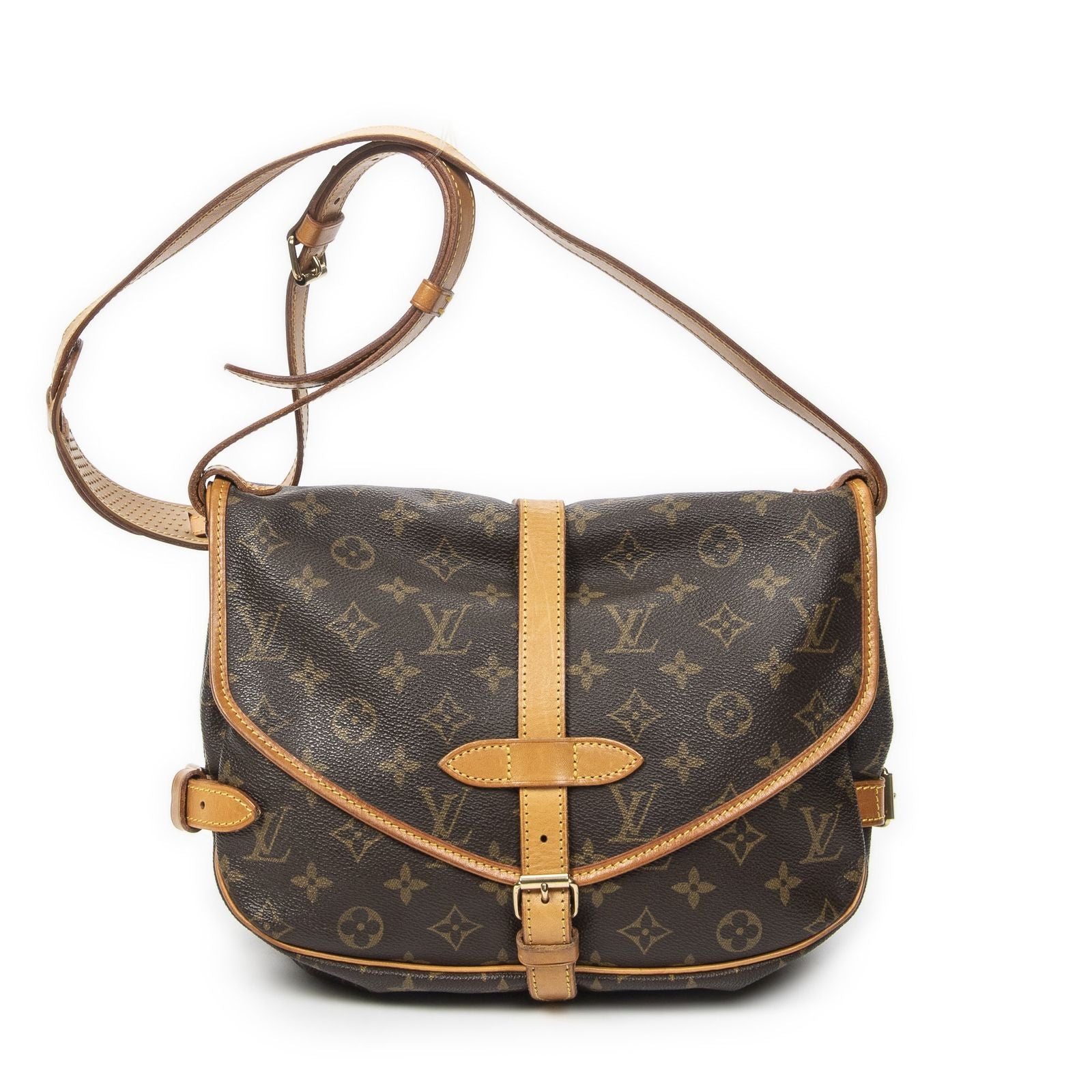 Louis Vuitton Saumur Brown Monogram Canvas