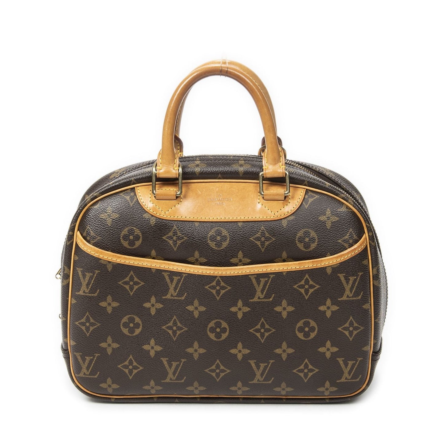Louis Vuitton Brown Monogram Canvas Handbag