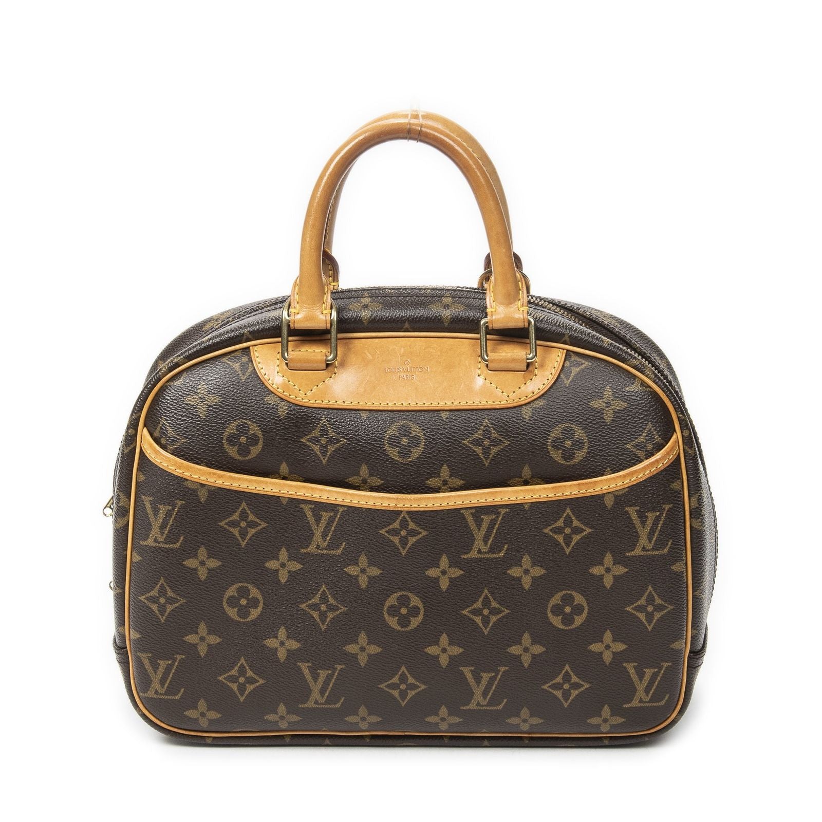 Louis Vuitton Brown Monogram Canvas Handbag