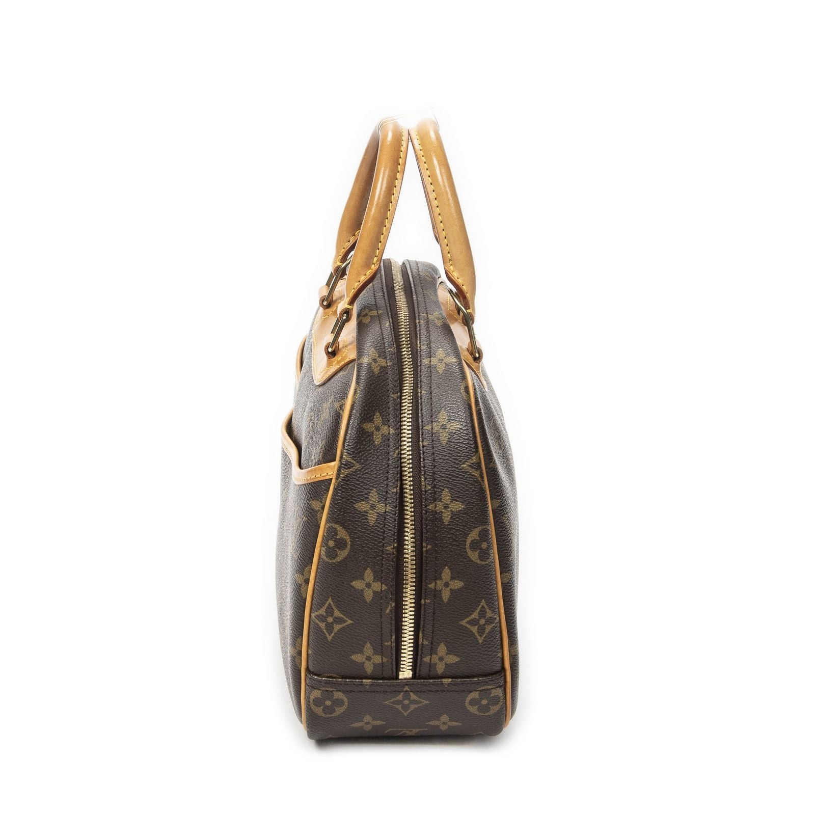 Louis Vuitton Brown Monogram Canvas Handbag — view 3