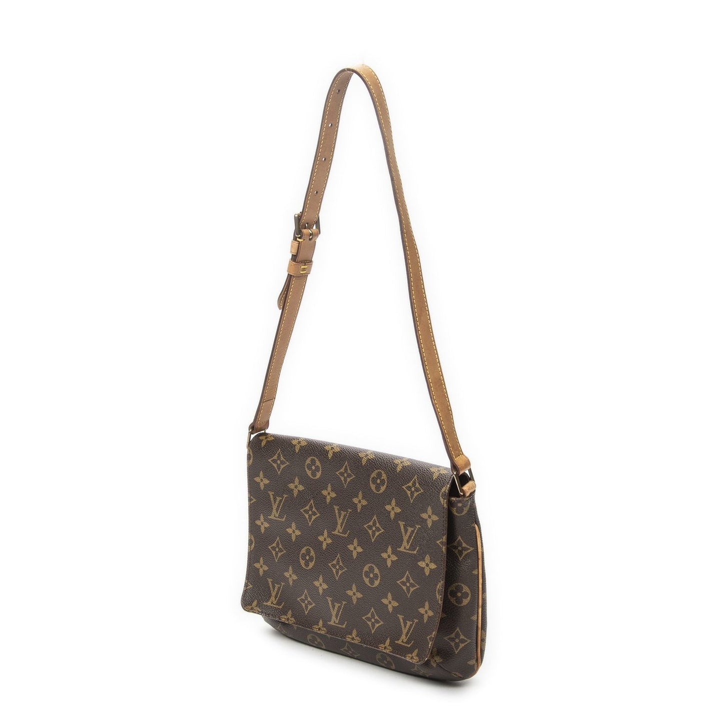 Louis Vuitton Musette Tango Brown Monogram Canvas Messenger — view 2