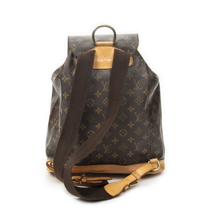 Louis Vuitton Montsouris Brown Monogram Canvas — view 5