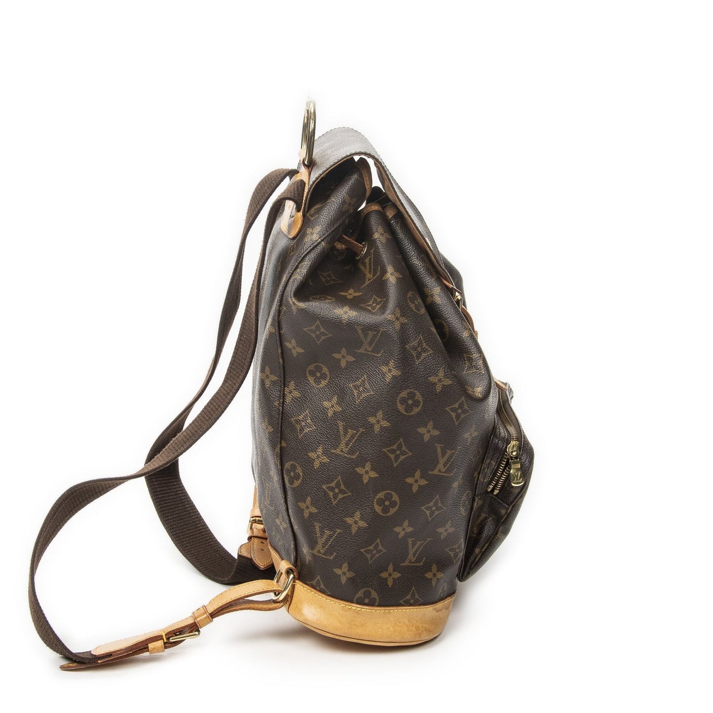 Louis Vuitton Montsouris Brown Monogram Canvas — view 4
