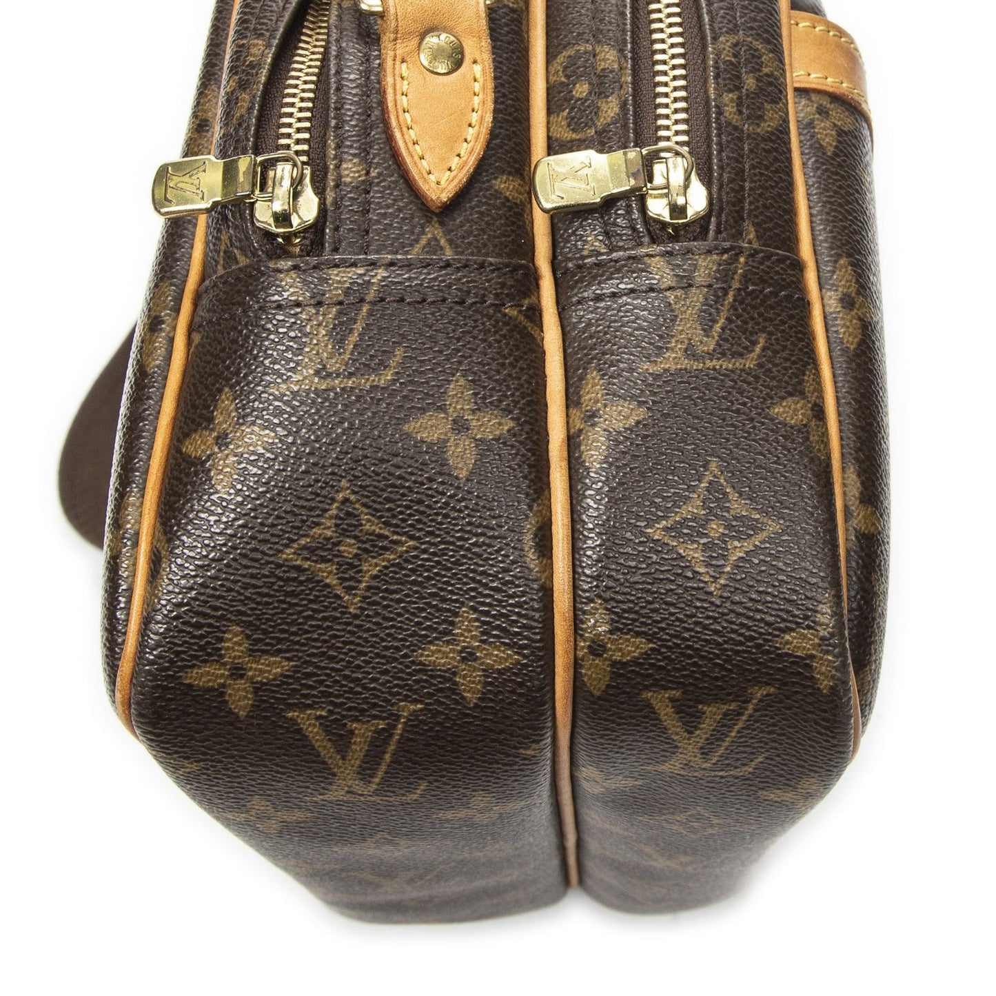 Louis Vuitton Reporter Brown Monogram Canvas Messenger — view 7