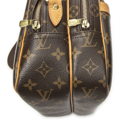 Louis Vuitton Reporter Brown Monogram Canvas Messenger — view 7