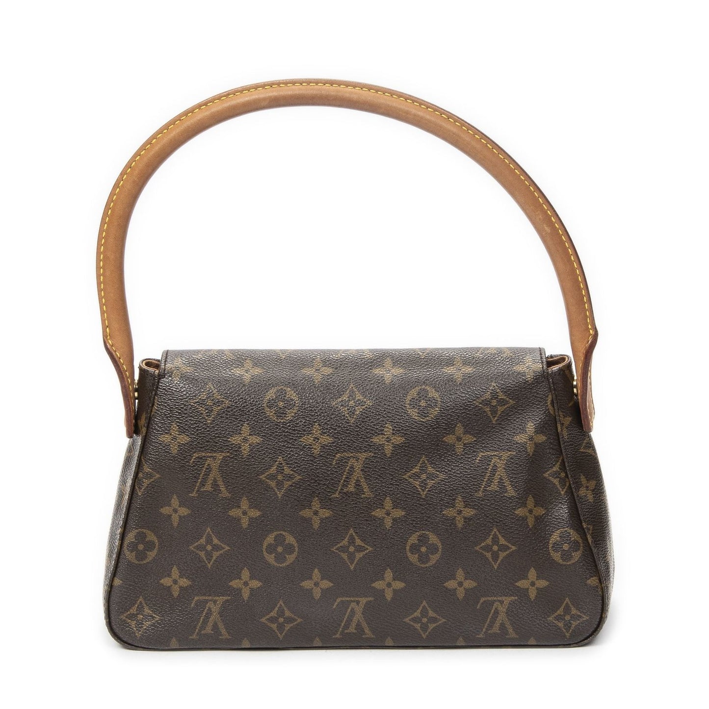 Louis Vuitton Mini Looping Brown Monogram Canvas Messenger — view 5