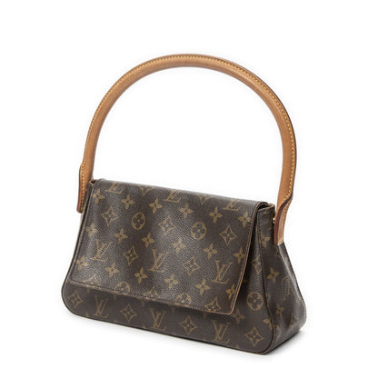 Louis Vuitton Mini Looping Brown Monogram Canvas Messenger — view 2