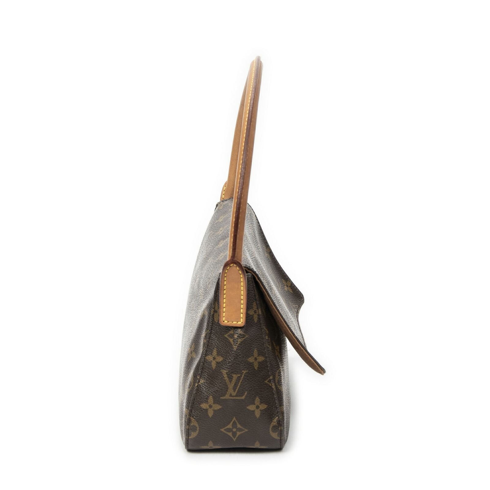 Louis Vuitton Mini Looping Brown Monogram Canvas Messenger — view 4