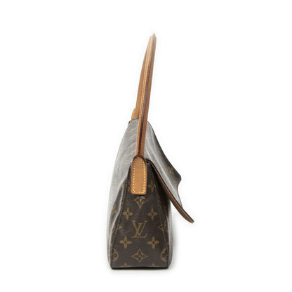 Louis Vuitton Mini Looping Brown Monogram Canvas Messenger — view 4