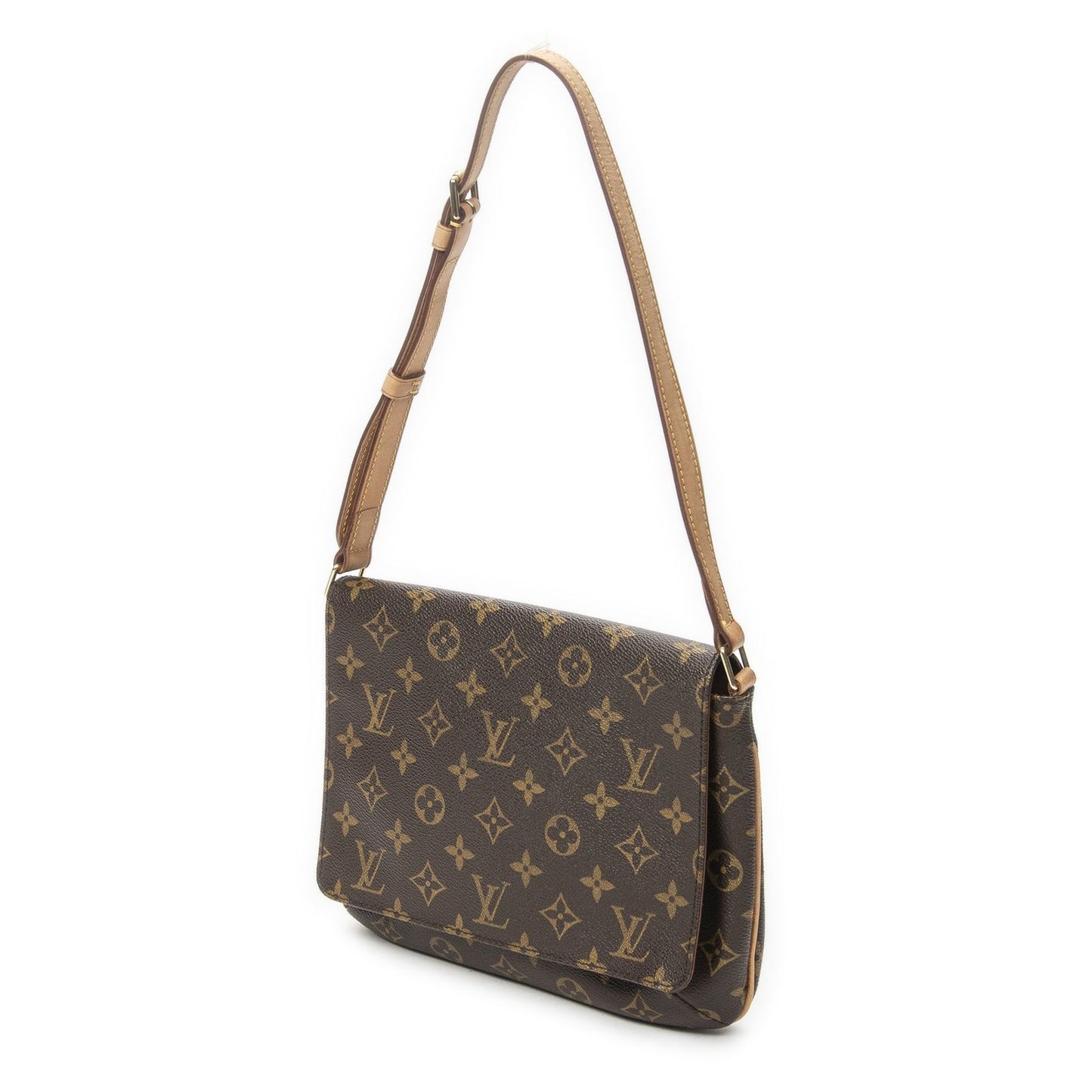 Louis Vuitton Musette Tango Brown Monogram Canvas Messenger — view 2