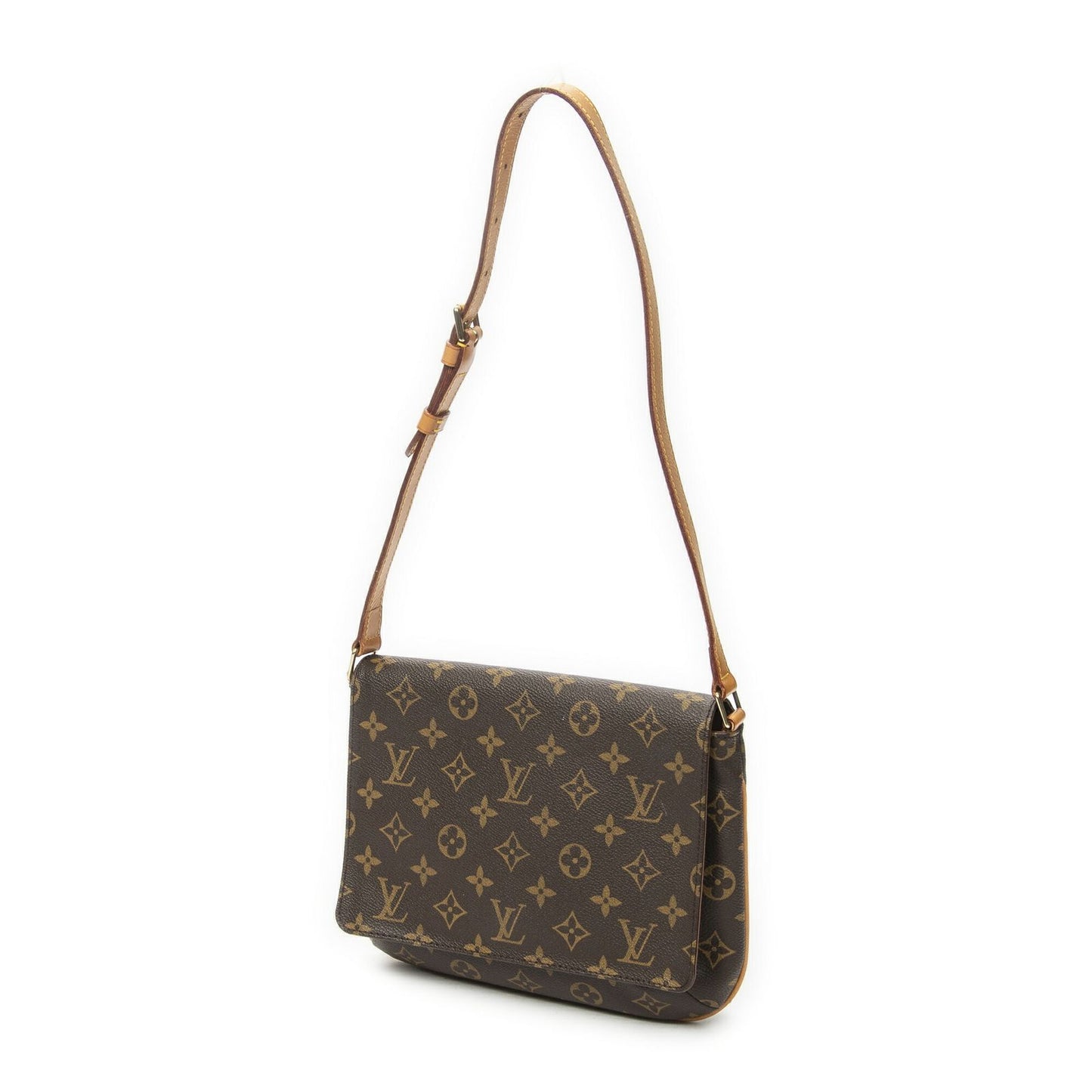Louis Vuitton Musette Tango Brown Monogram Canvas Messenger — view 2