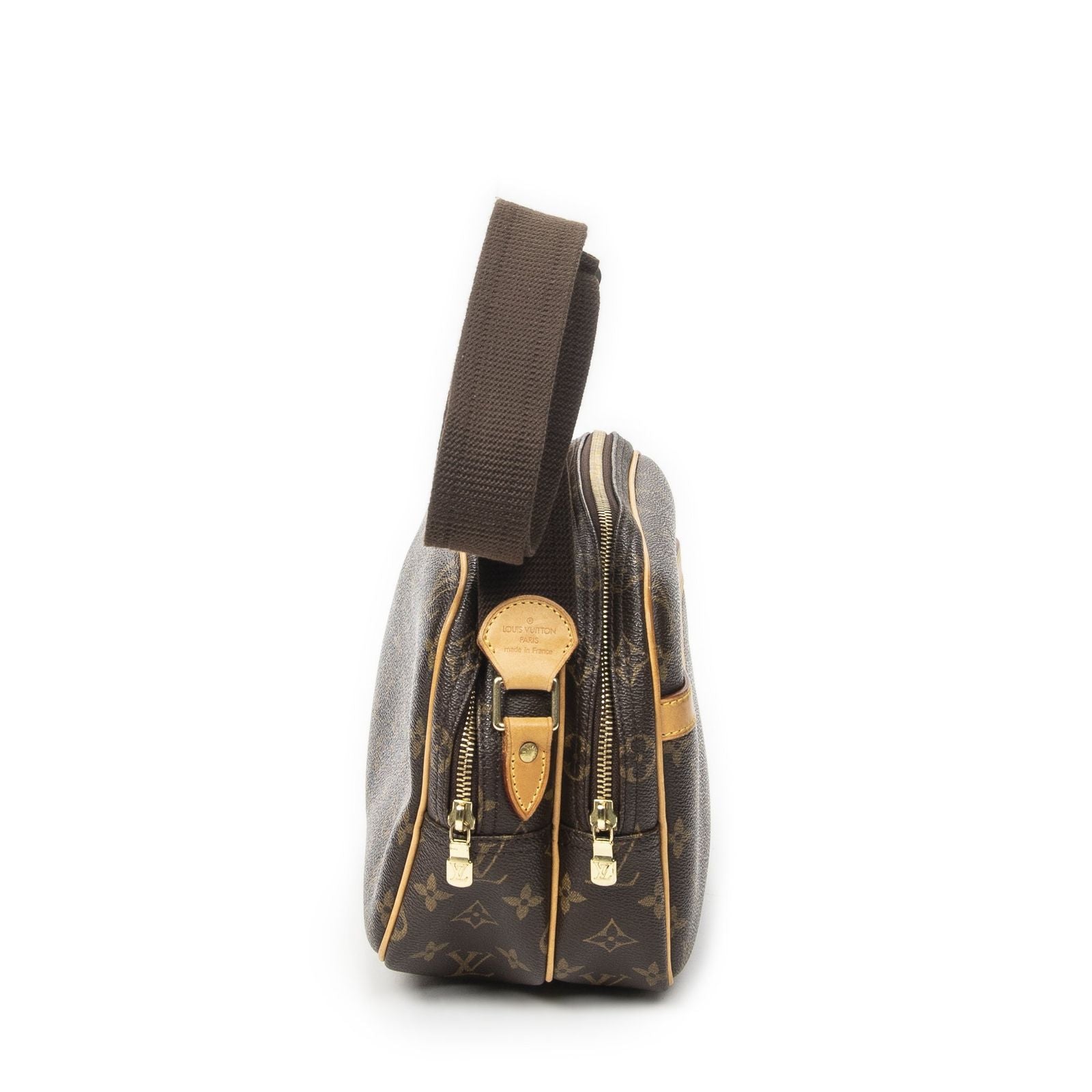 Louis Vuitton Reporter Brown Monogram Canvas Messenger — view 4