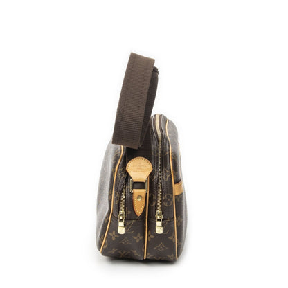 Louis Vuitton Reporter Brown Monogram Canvas Messenger — view 4