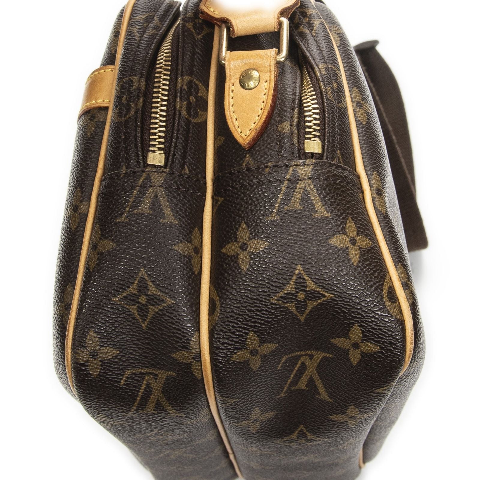 Louis Vuitton Reporter Brown Monogram Canvas Messenger — view 8