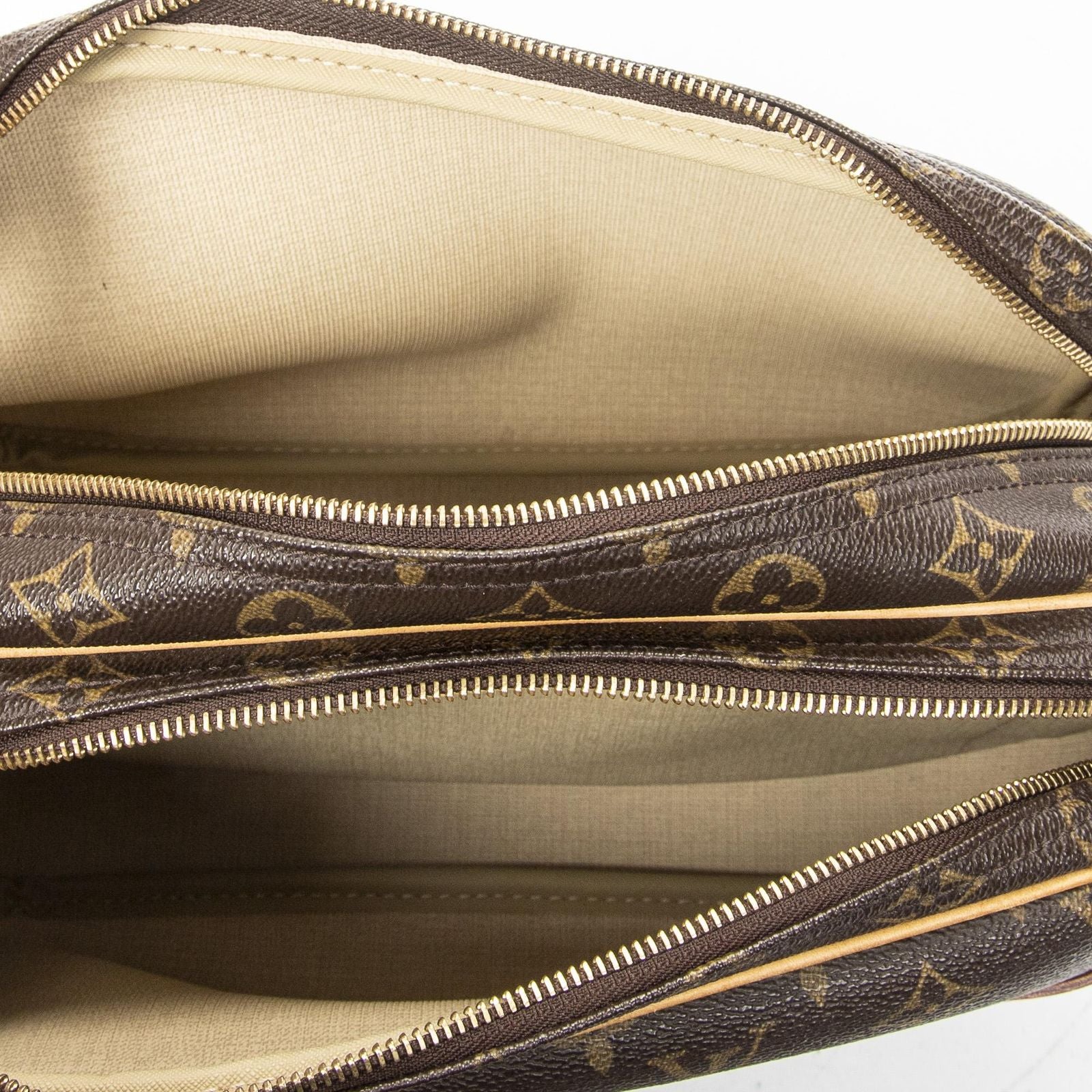 Louis Vuitton Reporter Brown Monogram Canvas Messenger — view 9