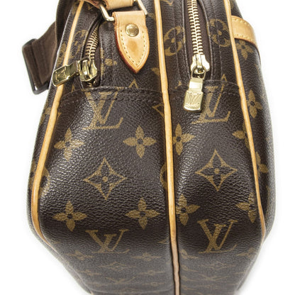 Louis Vuitton Reporter Brown Monogram Canvas Messenger — view 7