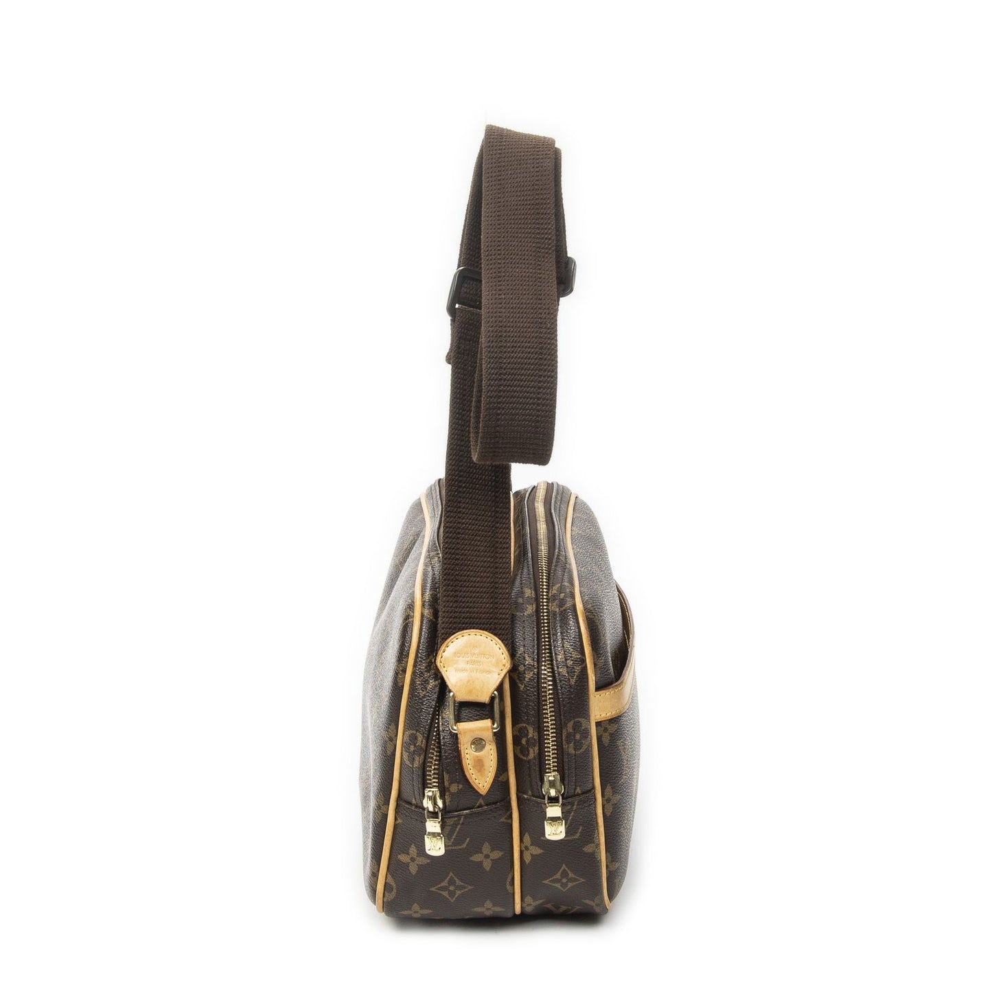 Louis Vuitton Reporter Brown Monogram Canvas Messenger — view 4